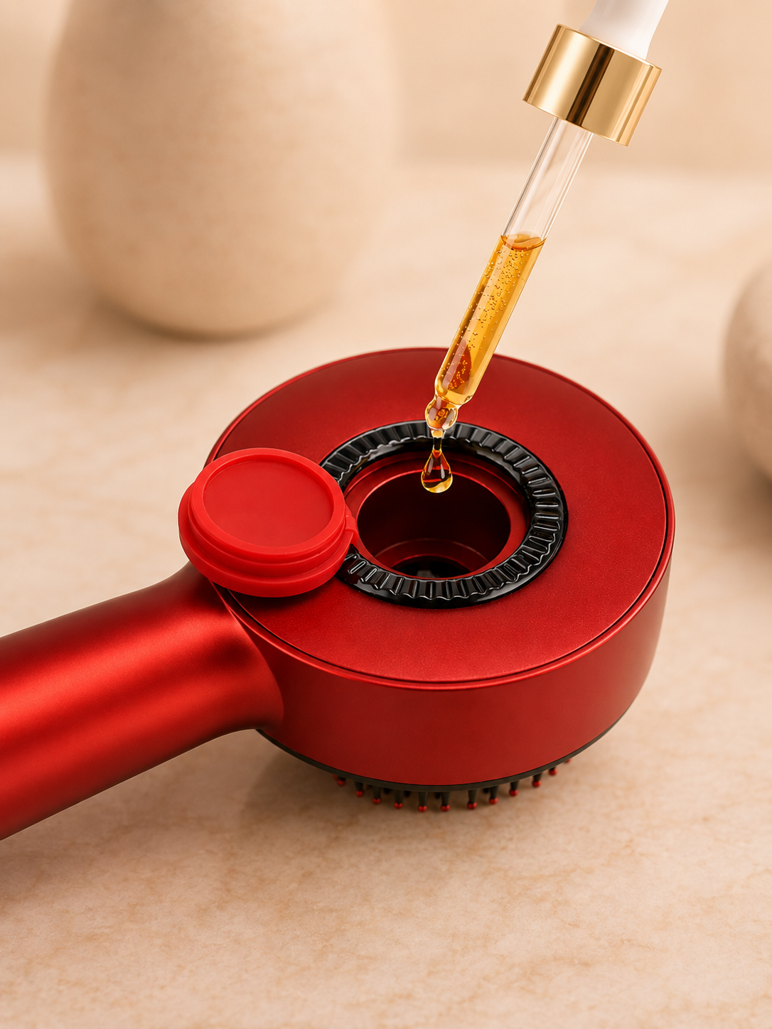 Built-in Serum Applicator